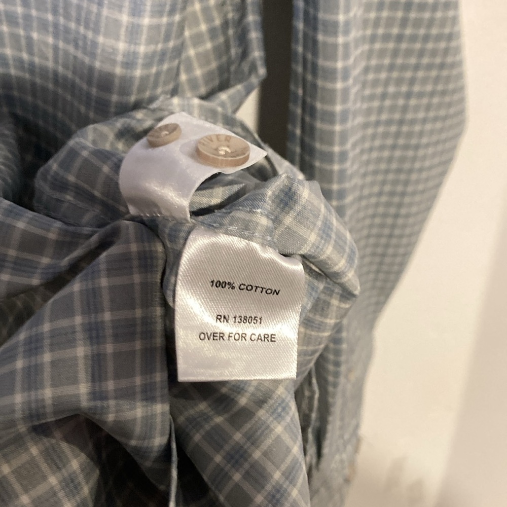 NORTH RIVER Men’s Size XL Button Down - Picture 3 of 5